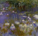 Image: Yellow and Lilac Water Lilies by Claude Monet