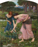 Image: Gather Ye Rosebuds While Ye May by John William Waterhouse