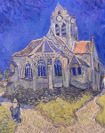 Image: Church at Auvers a la Doctor Who
